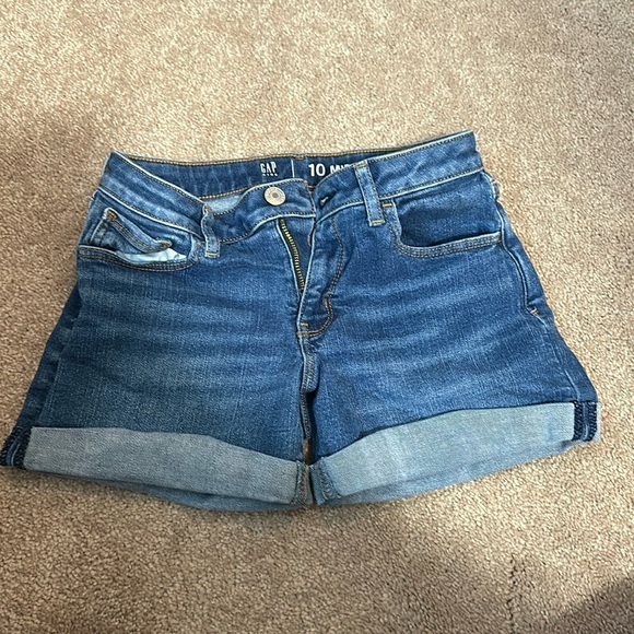Girls gap 10 midi shorts - Picture 1 of 2